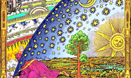 Unknown author, Flammarion Engraving. Coloured by Raven.